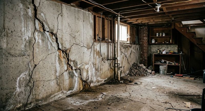 Basement Crack Repair in Yorktown, VA