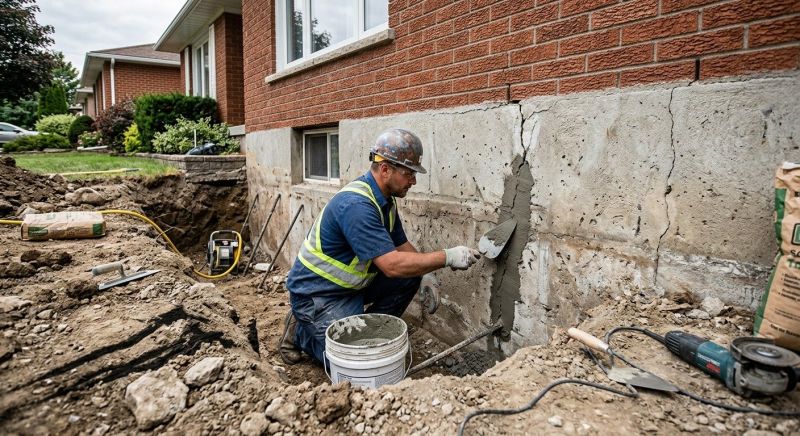 Basement Foundation Repair in Hampton, VA