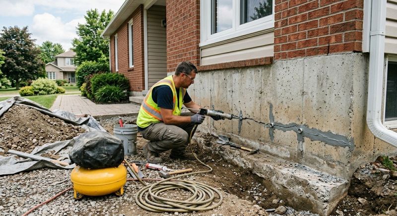 Basement Foundation Repair in Portsmouth, VA