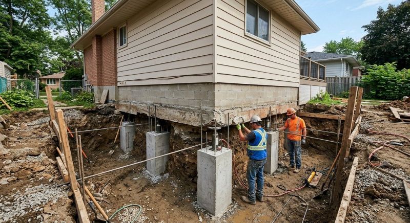Basement Underpinning in Yorktown, VA
