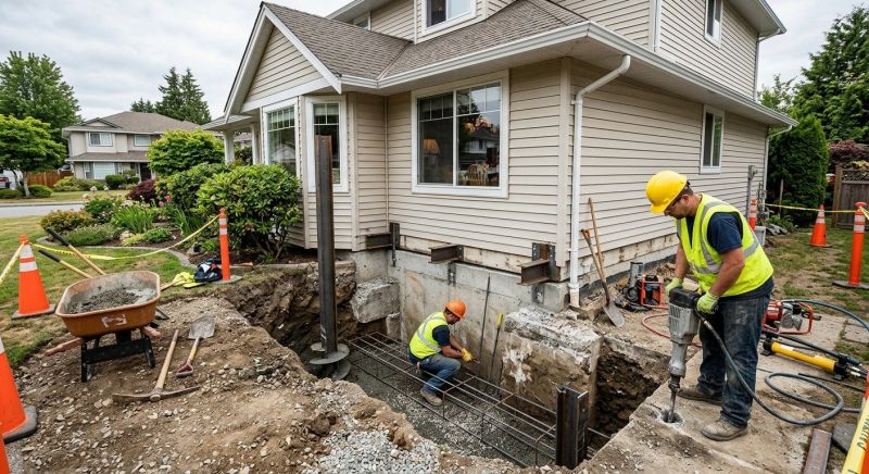 Building Foundation Repair in Hampton, VA