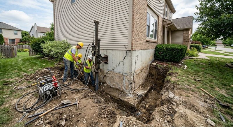 Building Foundation Repair in Smithfield, VA