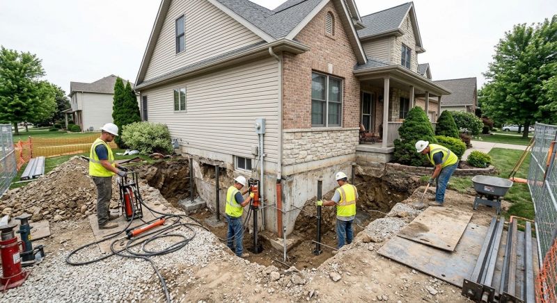 Building Foundation Repair in Smithfield, VA