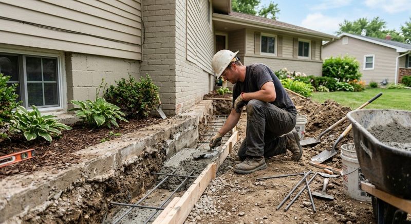 Concrete Foundation Repair in Gloucester, VA