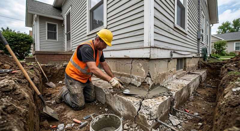 Concrete Foundation Repair in Smithfield, VA