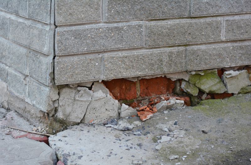 Cracked Foundation Repair in Mathews, VA