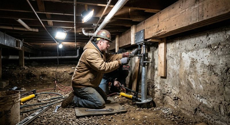 Crawlspace Foundation Repair in Carrollton, VA