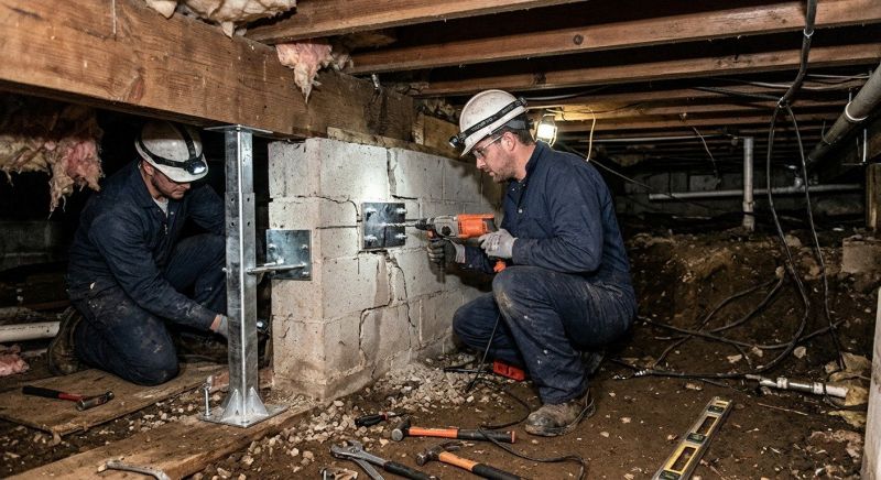 Crawlspace Foundation Repair in Gloucester, VA