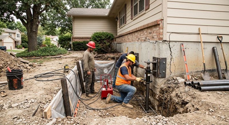 Deep Foundation Repair in Yorktown, VA