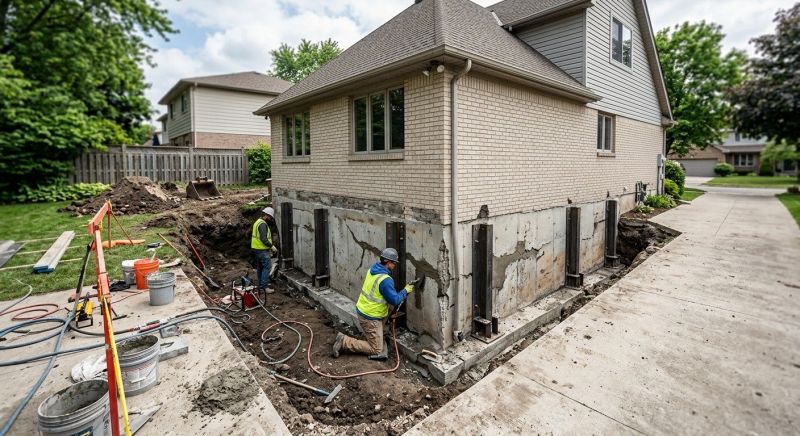 Exterior Foundation Repair in Yorktown, VA