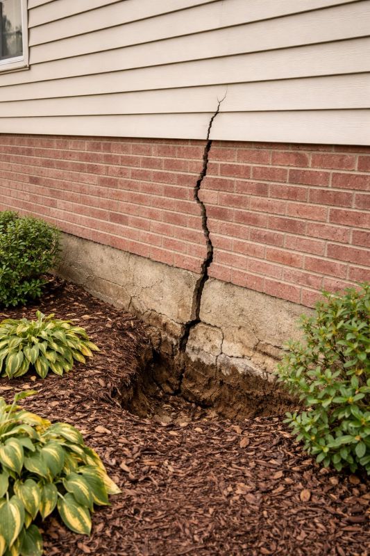 Foundation Crack Repair in Hampton, VA
