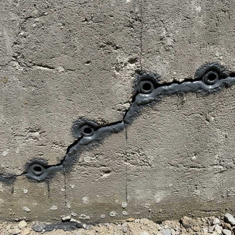 Foundation Crack Sealing in Yorktown, VA