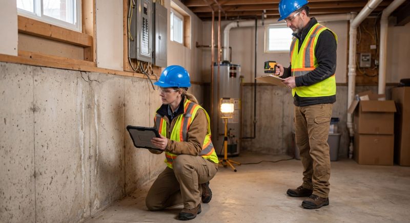 Foundation Inspection in Yorktown, VA