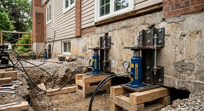 Foundation Jacking in Carrollton, VA
