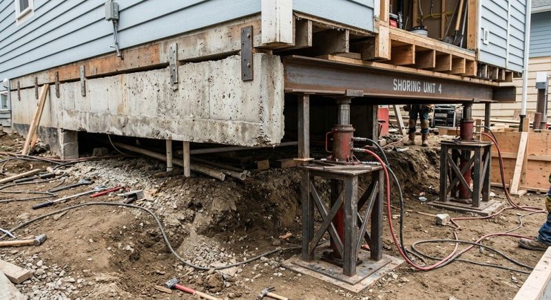 Foundation Jacking in Yorktown, VA