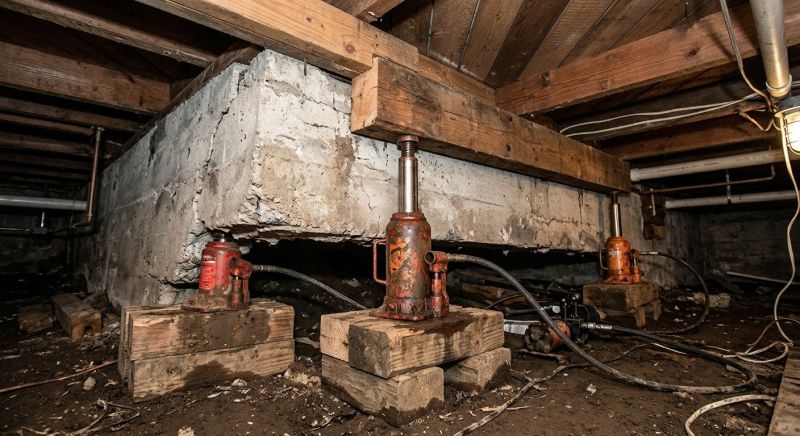 Foundation Jacking in Surry, VA