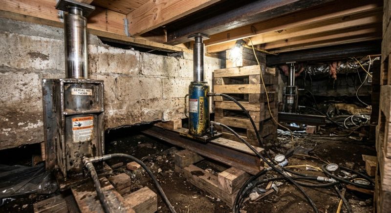 Foundation Jacking in York County, VA