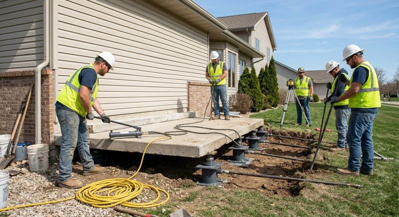 Foundation Lifting in Norfolk, VA