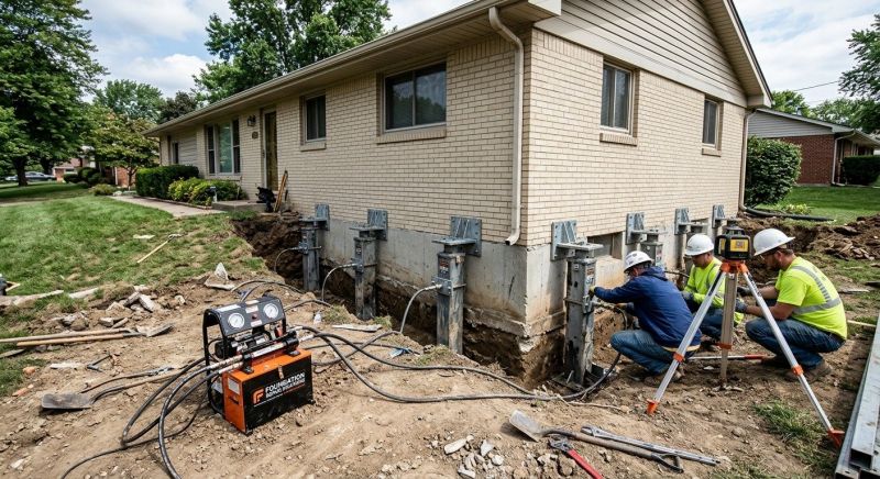 Foundation Pier Leveling in Yorktown, VA