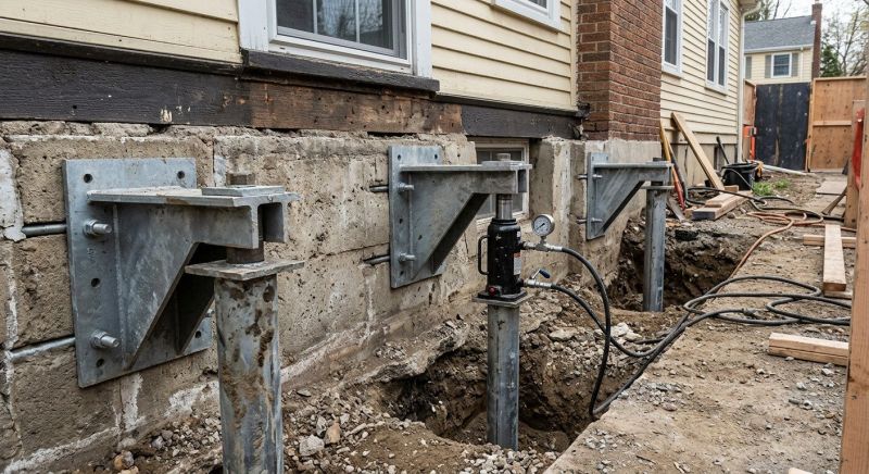 Foundation Pier Leveling in Yorktown, VA