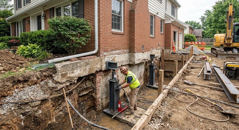 Foundation Raising in York County, VA