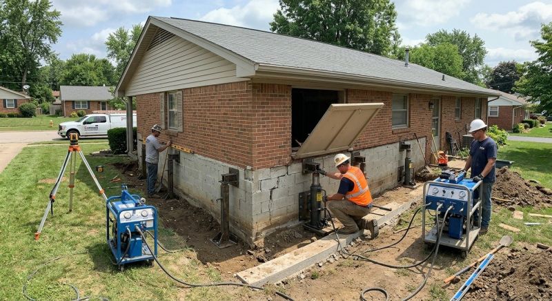 Foundation Releveling in Yorktown, VA