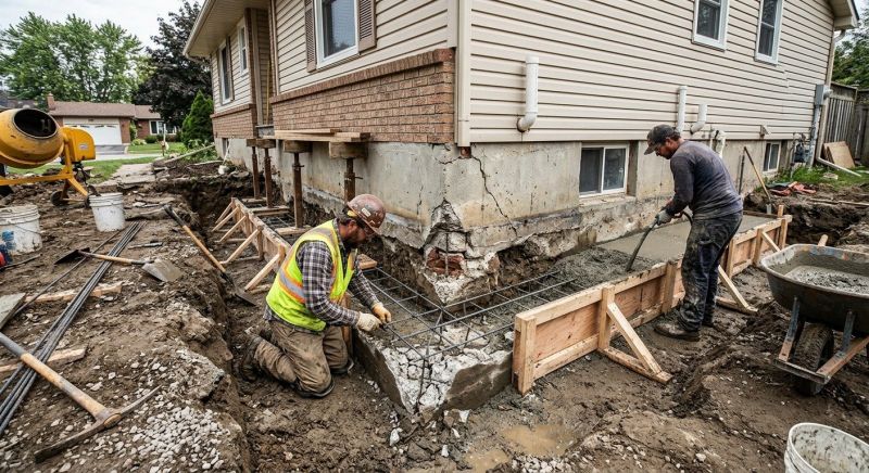 Foundation Repair in Mathews, VA