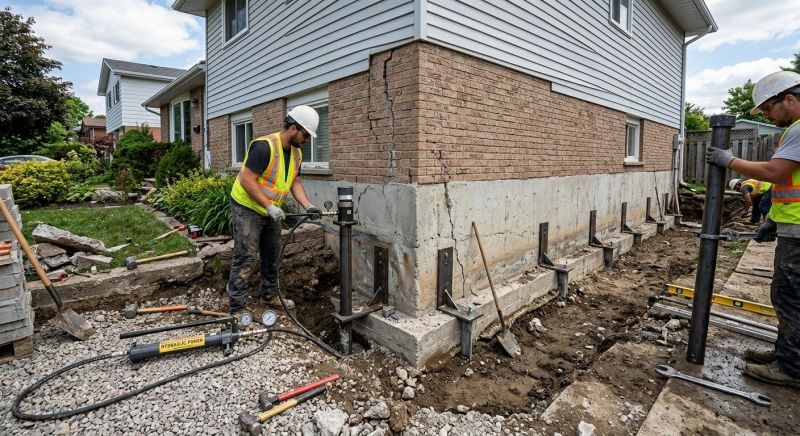 Foundation Stabilizing in Carrollton, VA