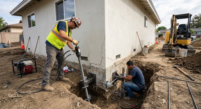 Foundation Stabilizing in Gloucester, VA
