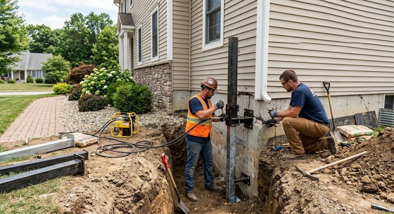 Foundation Stabilizing in Smithfield, VA