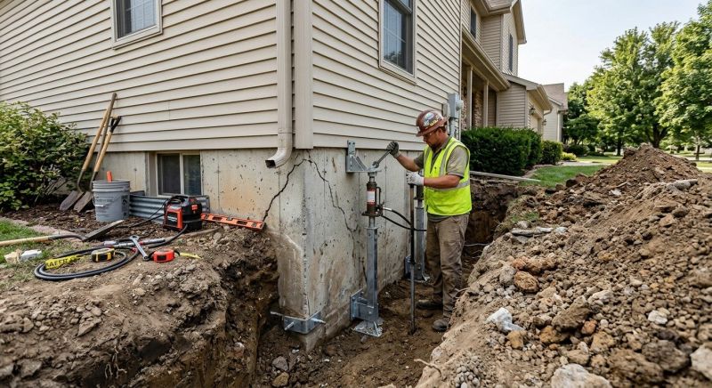 Foundation Stabilizing in Smithfield, VA