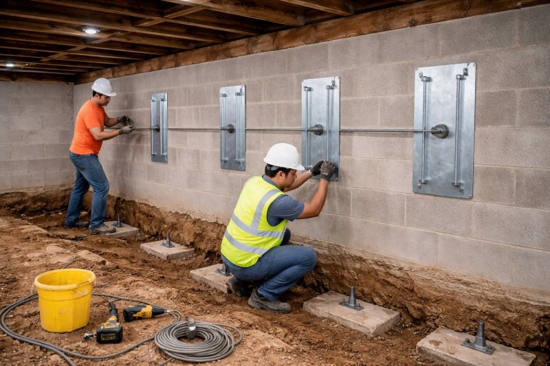 Foundation Stabilizing in Surry, VA