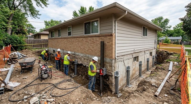 Foundation Strengthening in Yorktown, VA
