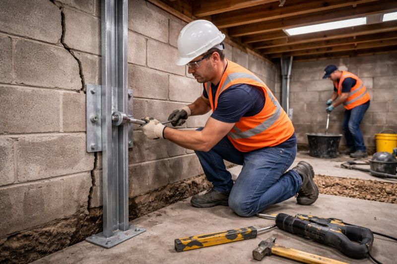 Foundation Structural Repair in Surry, VA