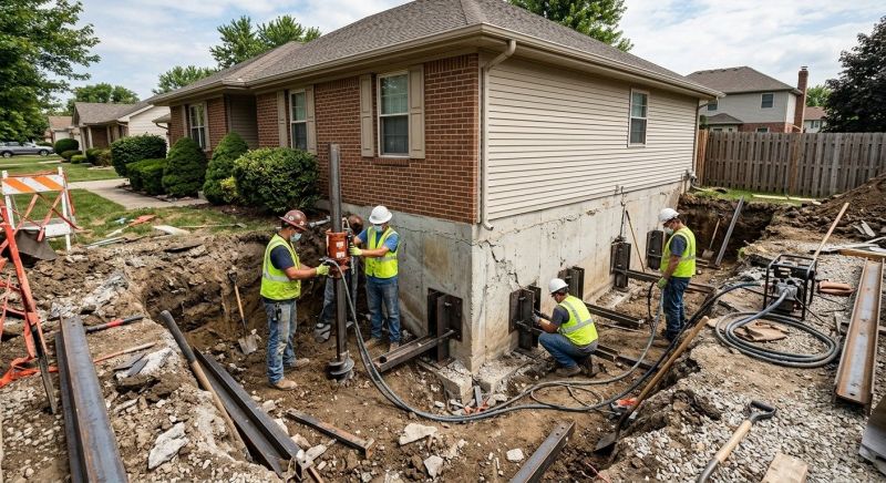 Foundation Structural Repair in Surry, VA