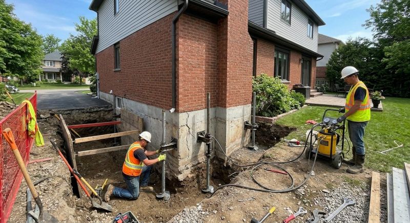 Foundation Underpinning in Yorktown, VA