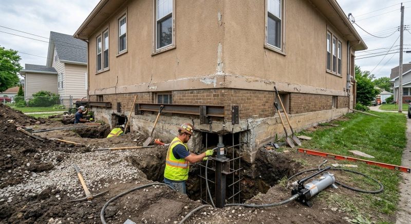 Foundation Underpinning in Yorktown, VA