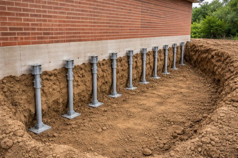 Helical Pile Installation in Yorktown, VA