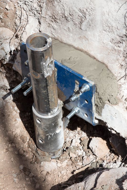 Helical Pile Installation in Yorktown, VA