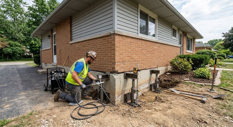 Home Foundation Leveling in Newport News, VA