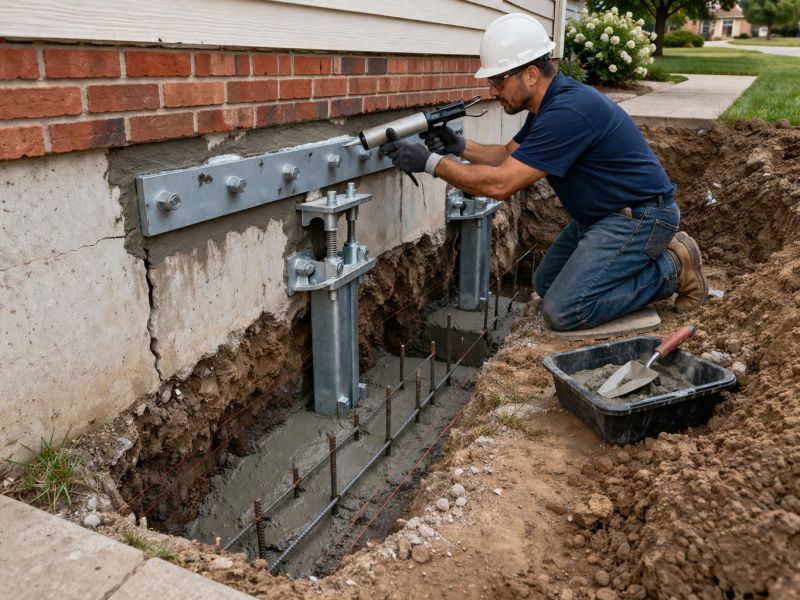 Home Foundation Repair in Carrollton, VA