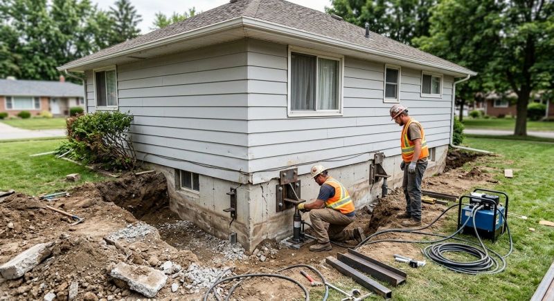 Home Foundation Repair in Yorktown, VA