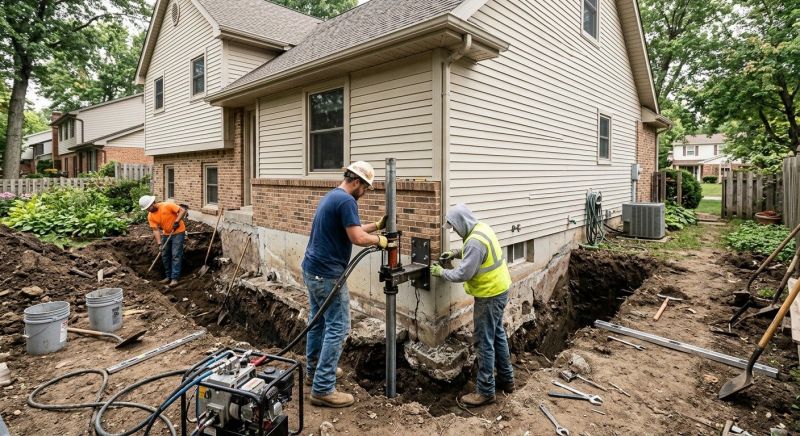 Home Foundation Repair in Yorktown, VA