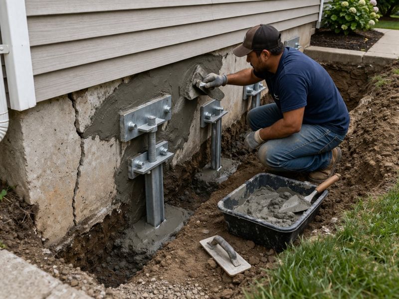 Home Foundation Repair in Smithfield, VA