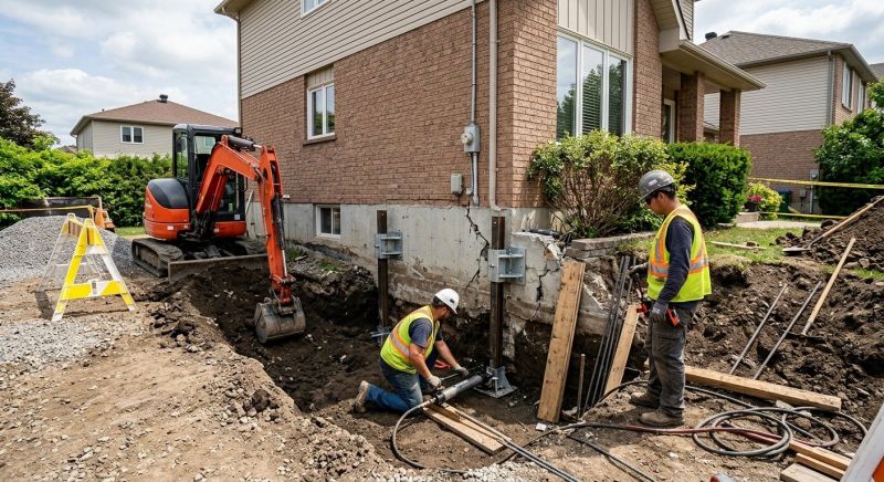 House Foundation Repair in Hampton, VA