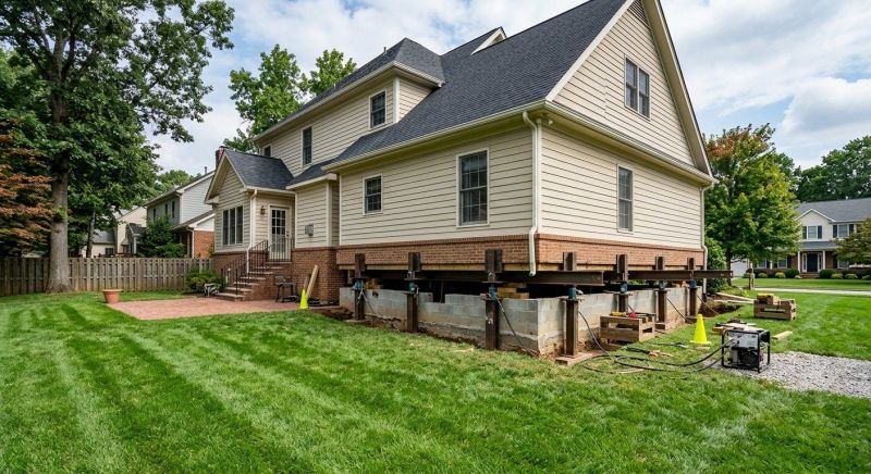House Leveling in Yorktown, VA