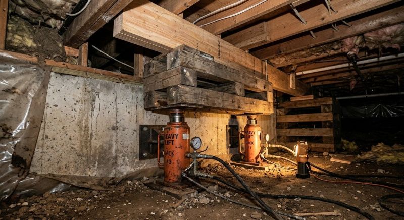House Settling Repair in Yorktown, VA