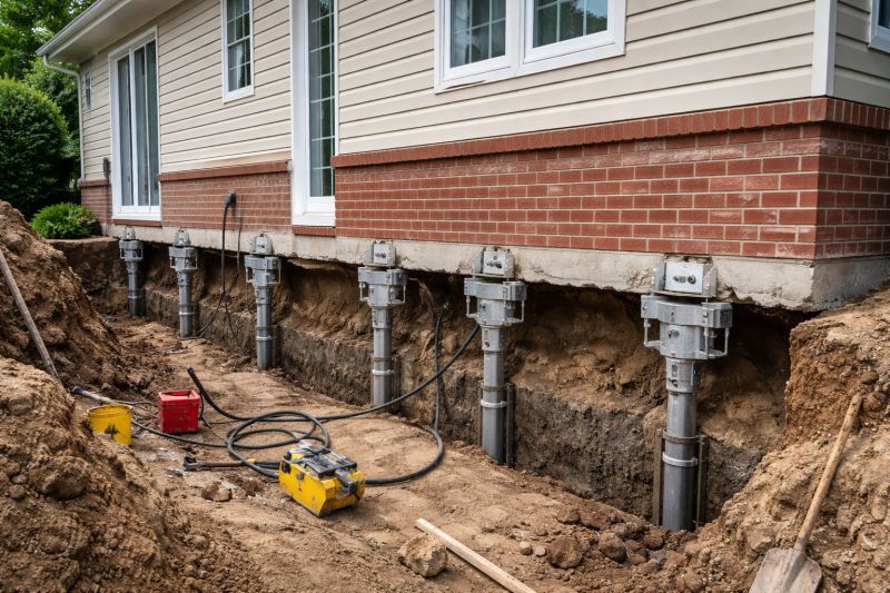 House Underpinning in Yorktown, VA
