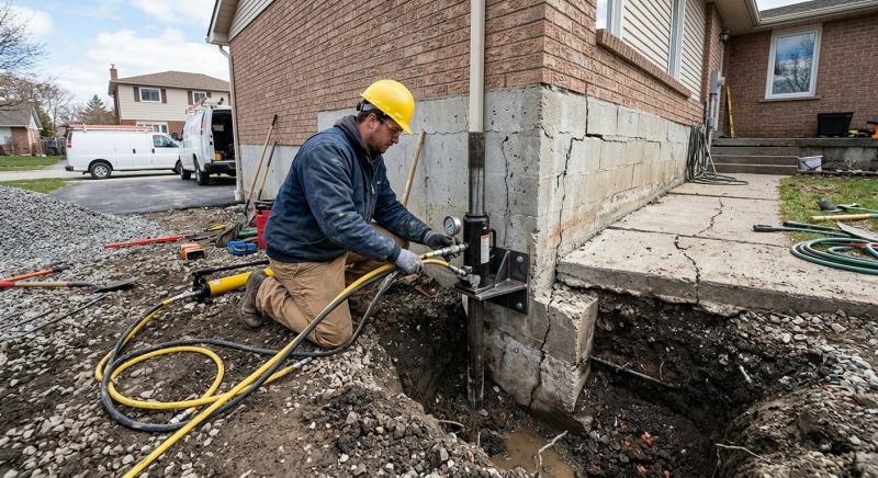 Residential Foundation Repair in Yorktown, VA