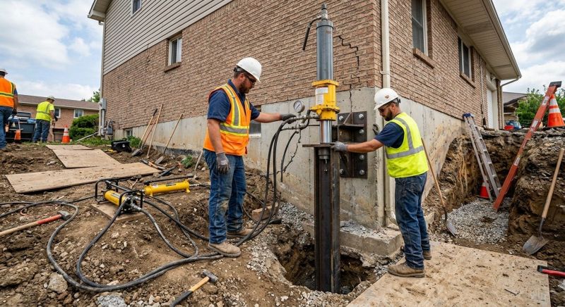 Settling Foundation Service in Hudgins, VA